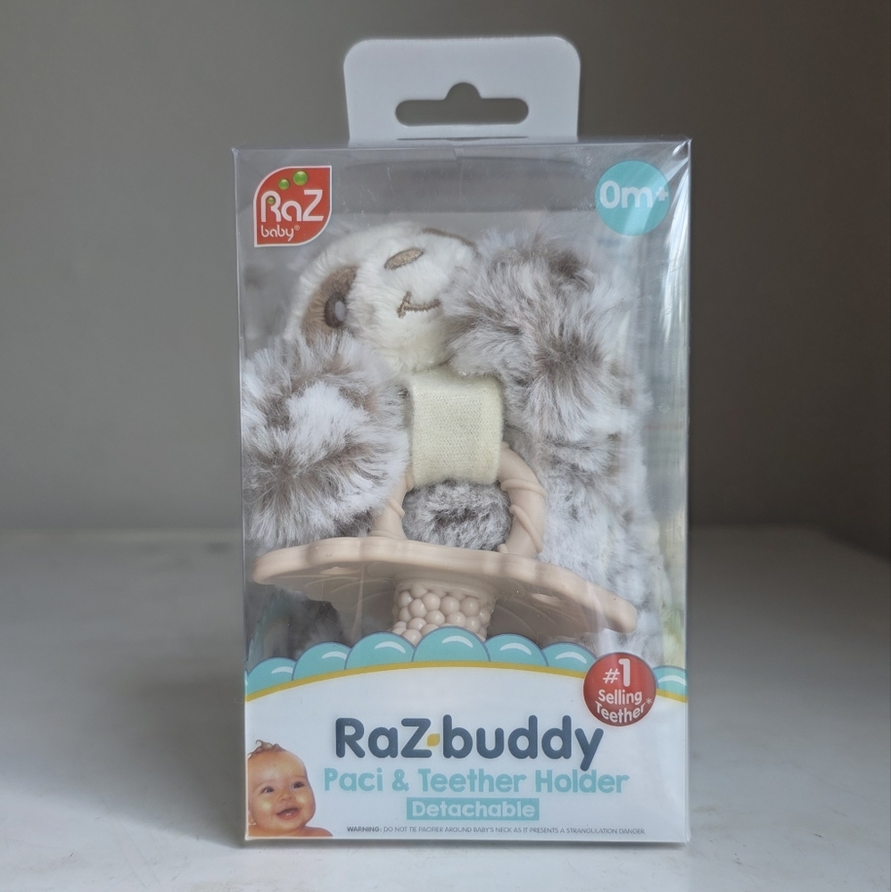 RaZbaby Paci & Teether Holder